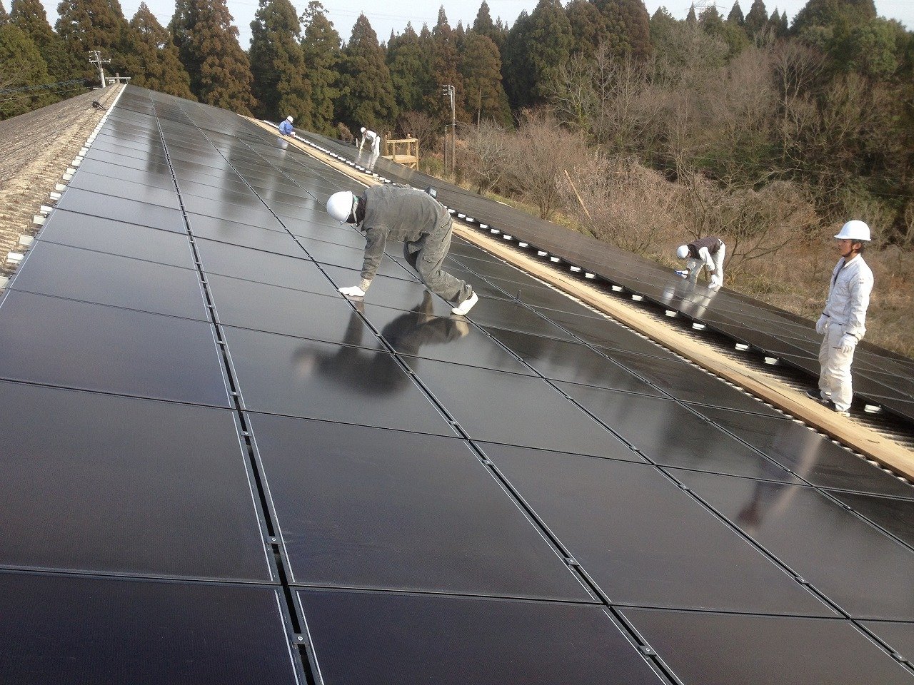 Asbestos Roof Mounting System